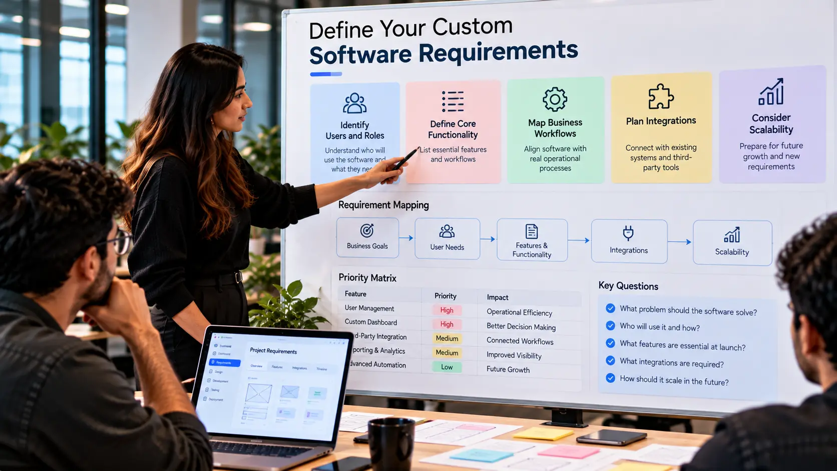 Custom Software Requirements and Planning