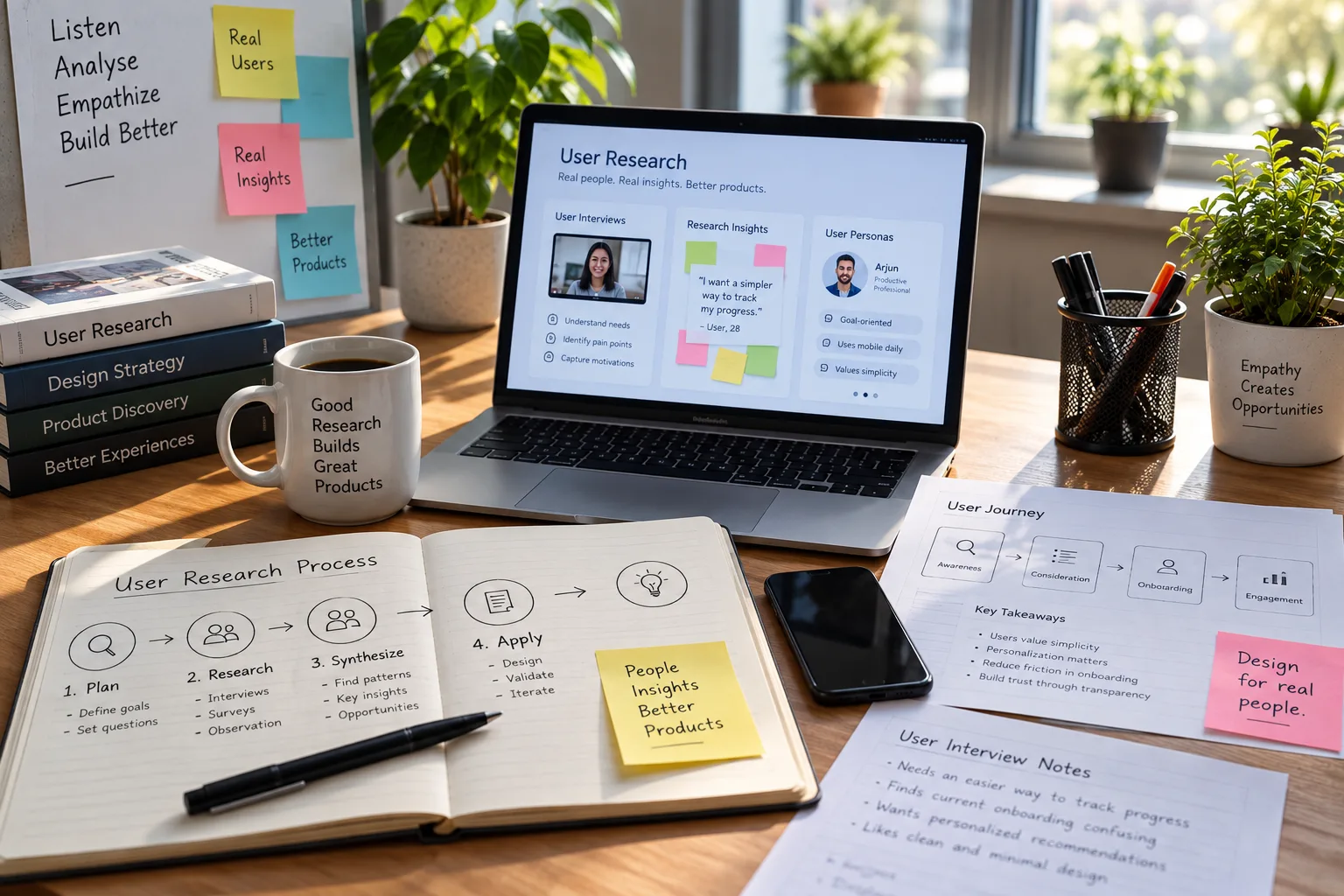User Research for Better Digital Product Experiences