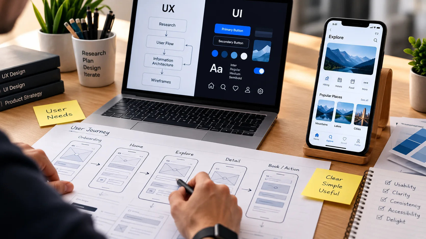 Understanding UX and UI Design for Digital Products
