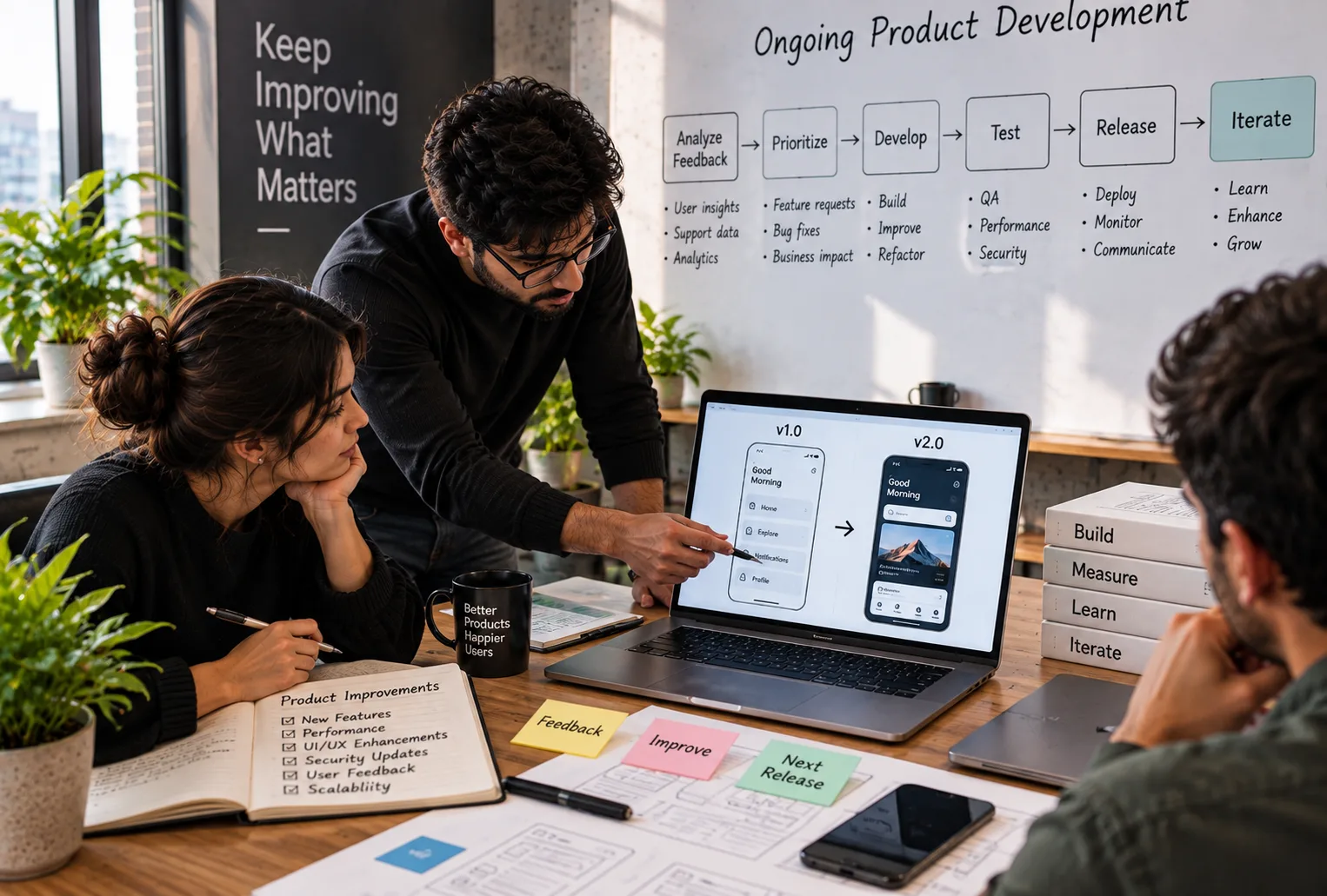 Ongoing Product Development